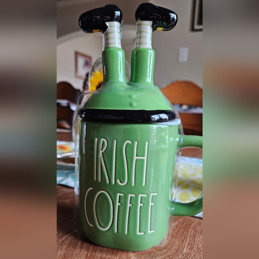 🍍Rae Dunn Irish Coffee w leprechaun